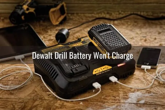 Black drill charger