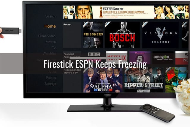 Plugged firestick in the tv