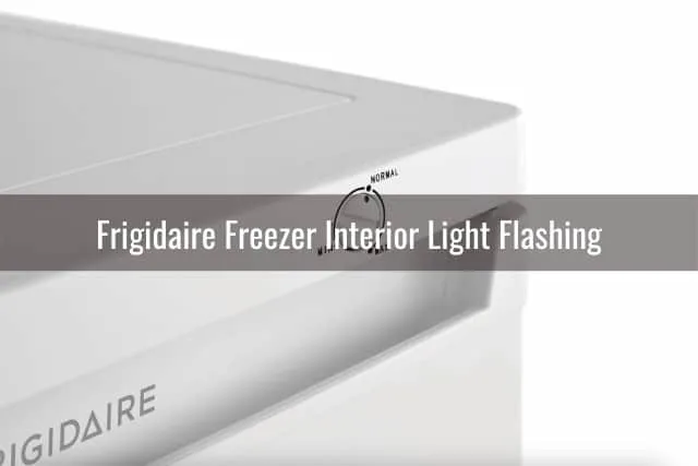 White Frigidaire in the kitchen