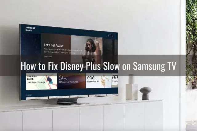 White flatscreen TV