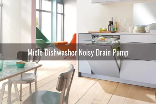 Modern dishwasher in the kitchen