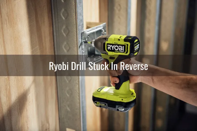 Drilling the wall and woods