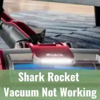 Using vacuum to clean the floor