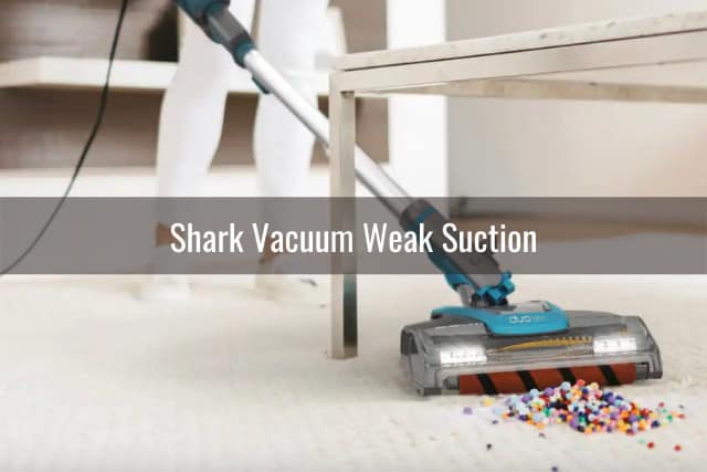 shark vacuum suction problems