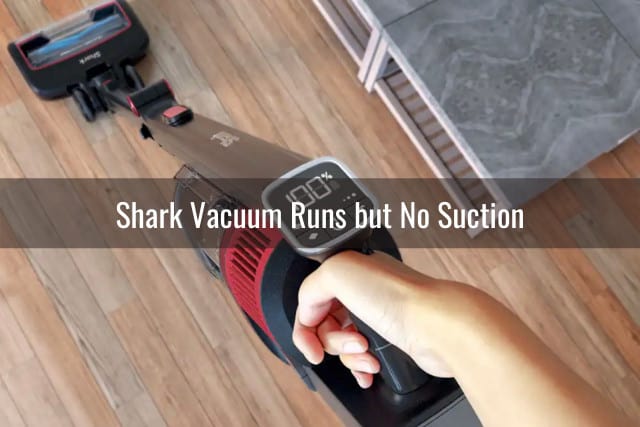 shark vacuum suction problems