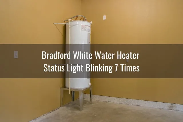 WHite water heater