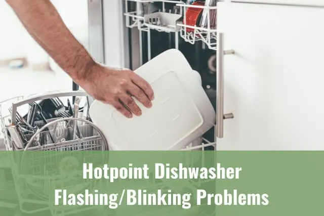 Putting plates in the diswasher