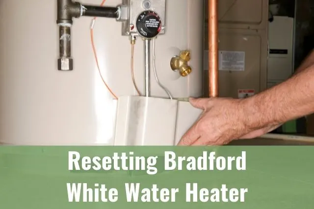 Resetting water heater