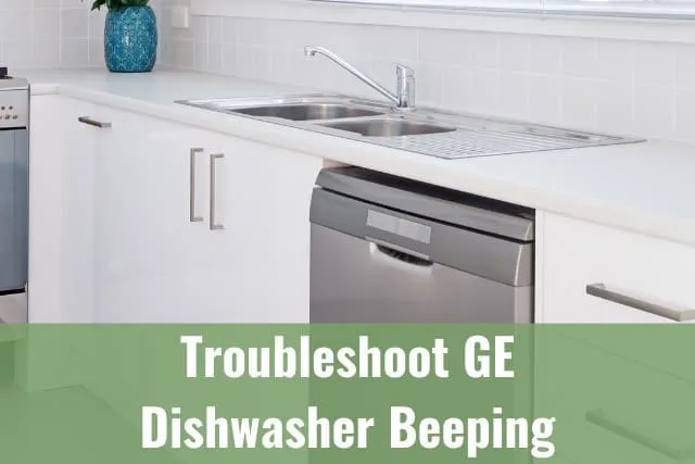 dishwasher in the kitchen