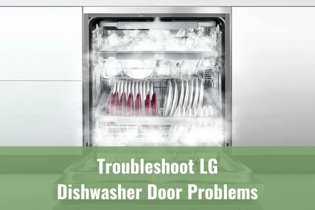 Modern dishwasher in the kitchen