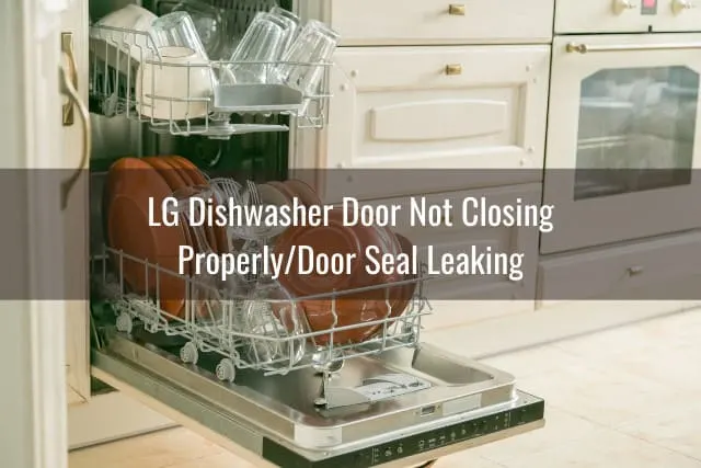 Modern dishwasher in the kitchen