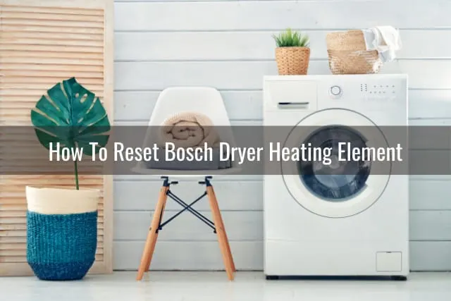 modern white dryer