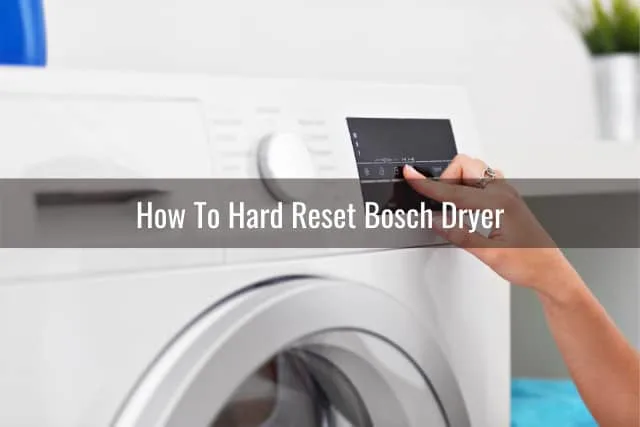 modern white dryer