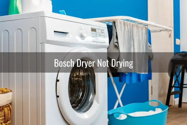 modern white dryer