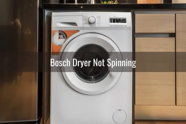 modern white dryer