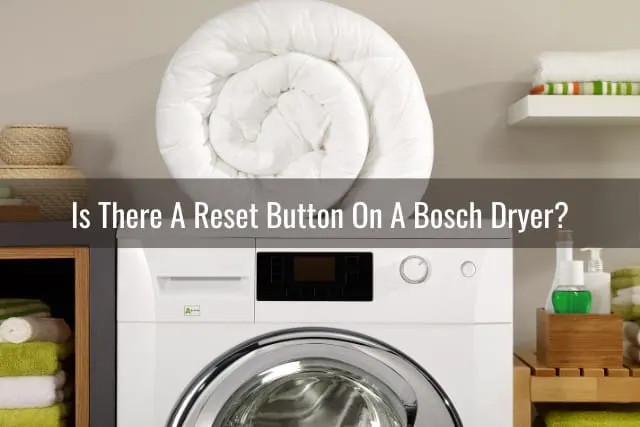 modern white dryer