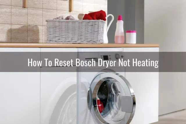 modern white dryer