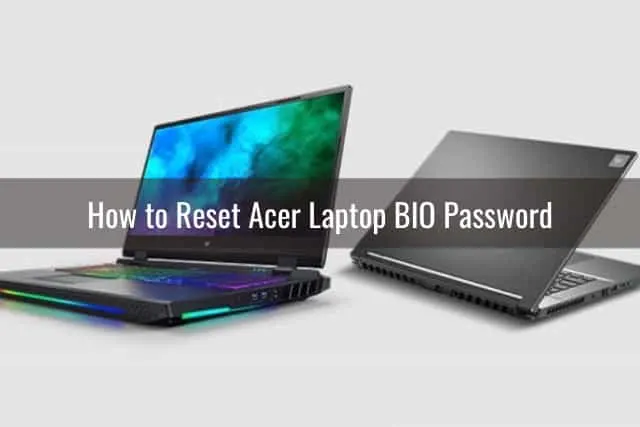 Using laptop in the desk