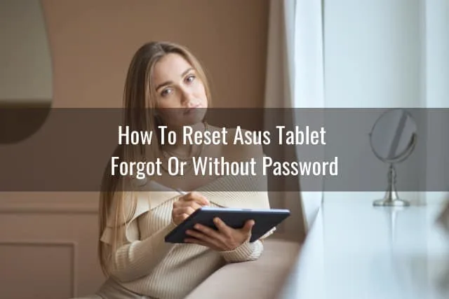 using black tablet
