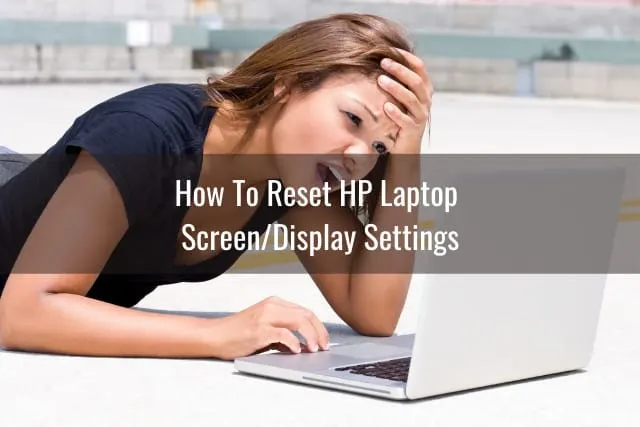 Frustrated while using the laptop