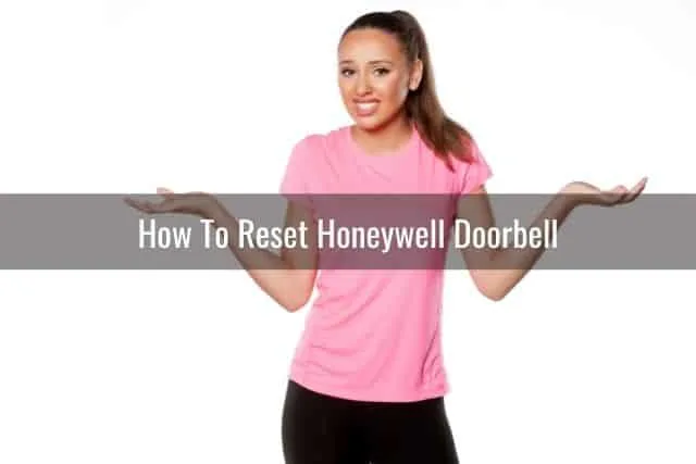 Female in pink shirt confused arms in air