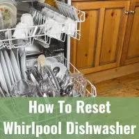 Plates on the dishwasher