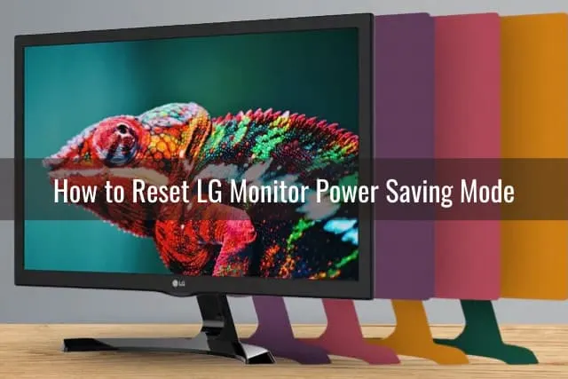 Black Monitor on the desk