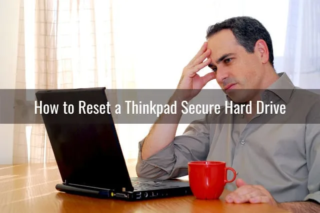 Black laptop thinkpad