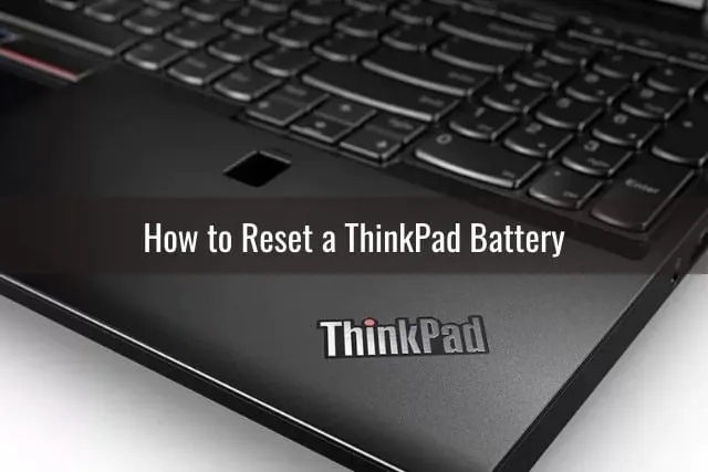 Black laptop thinkpad
