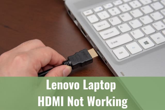 Royal familie Fem kradse Lenovo Laptop HDMI Not Working - Ready To DIY
