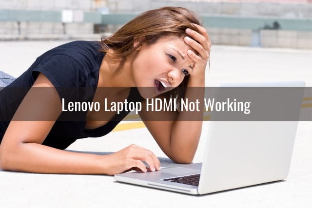 laptop screen not working but hdmi works