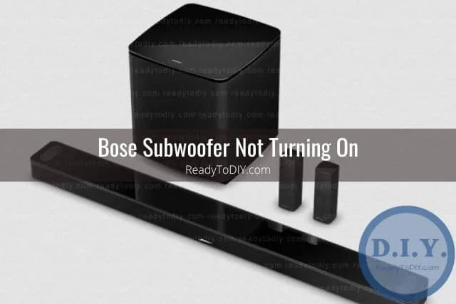 Soundbar speaker system with subwoofer