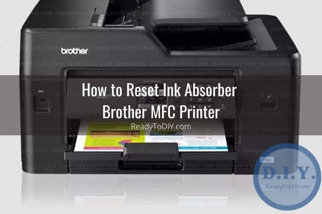 black latest printer in the desk
