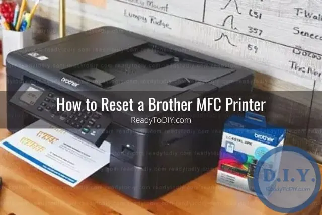 black latest printer in the desk