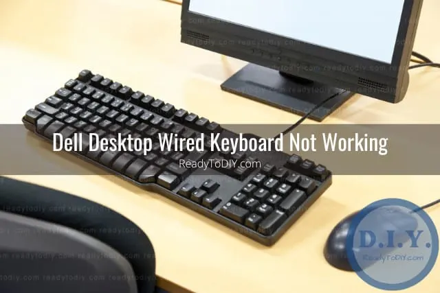 Black keyboard monitor