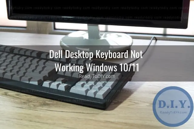 Black keyboard monitor