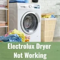 modern white dryer