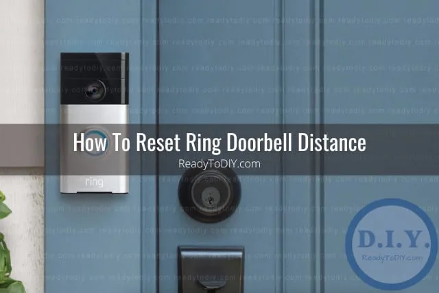 White modern ring doorbell camera