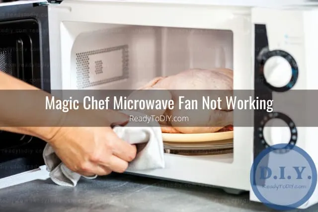 Modern microwave in the kitchen