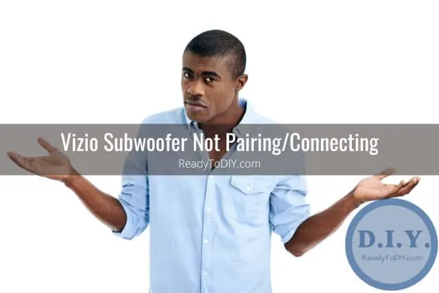 Confused man standing