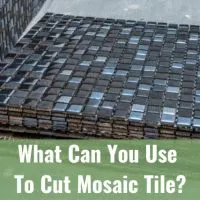 Mosaic tile of the floor