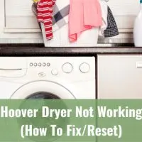modern white dryer