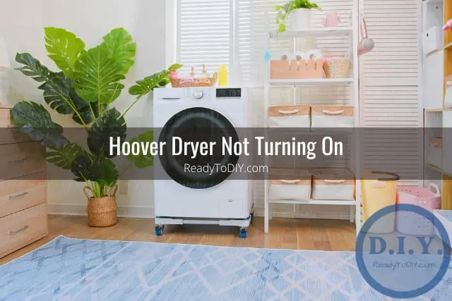 modern white dryer