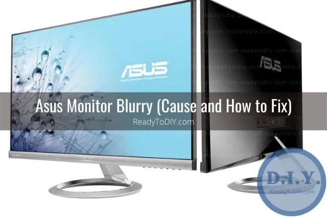 Black Monitor on the desk
