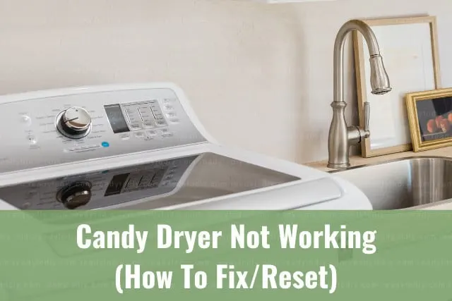 White modern dryer