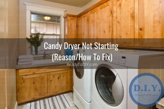 White modern dryer