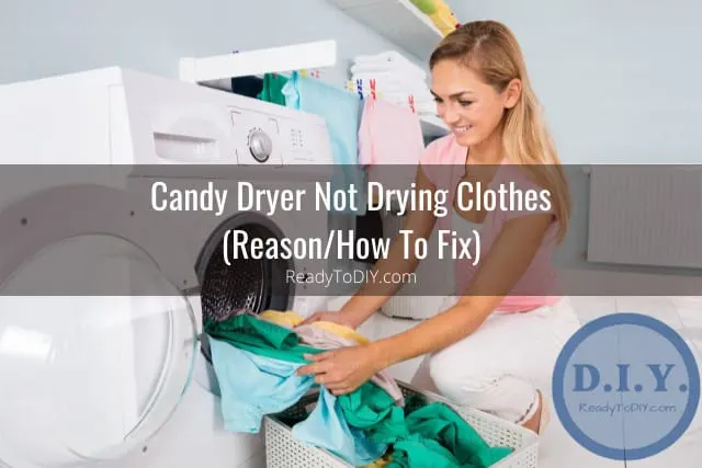 Putting clothes inside the dryer