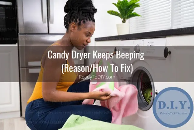 Putting clothes inside the dryer