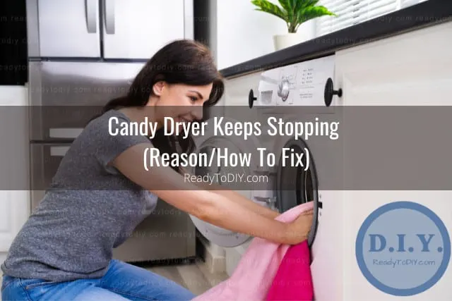 Putting clothes inside the dryer
