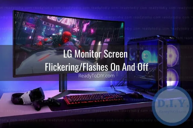 Black Monitor on the desk